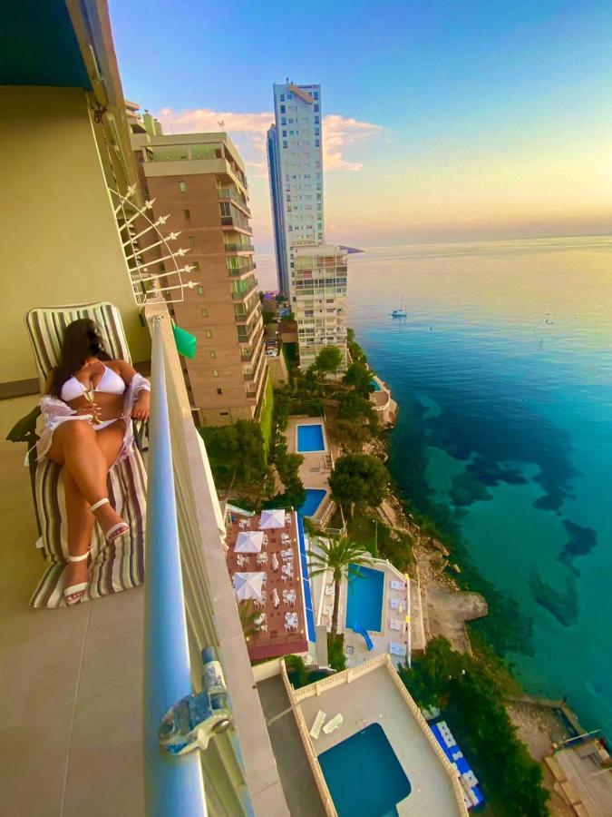 Ferienwohnung Portofino Flying Whale Benidorm Exterior foto