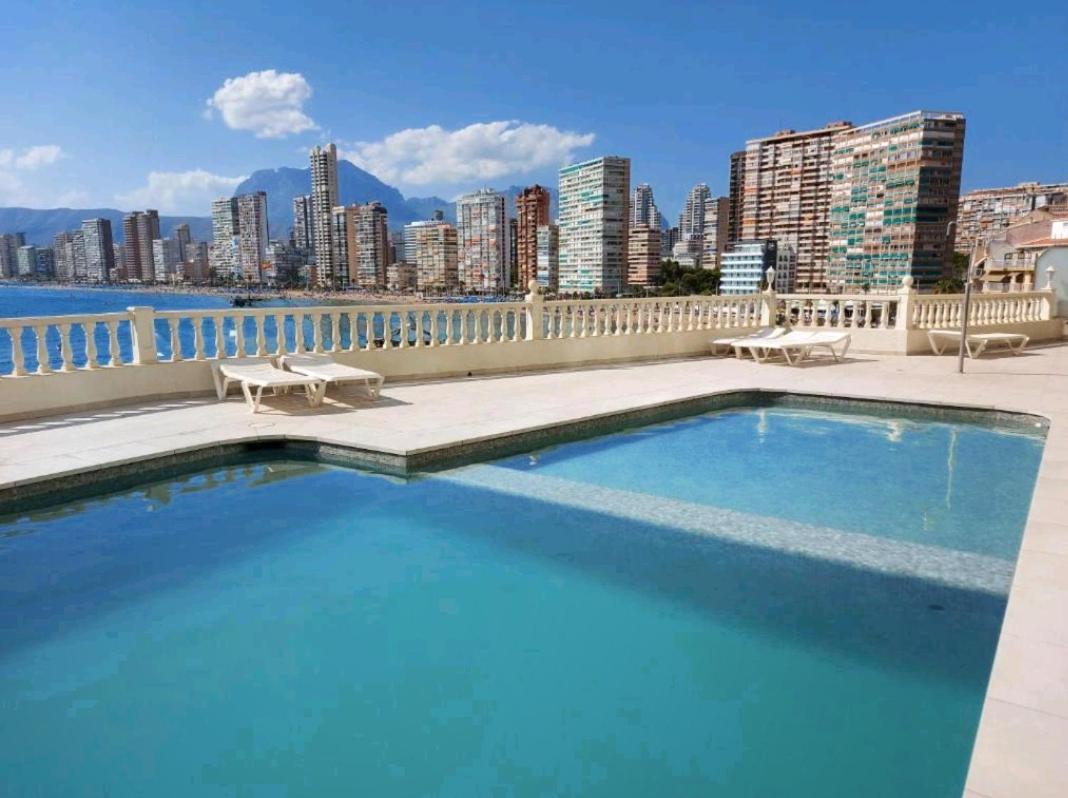 Ferienwohnung Portofino Flying Whale Benidorm Exterior foto